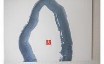 福岡市書道家によるフルオーダー原画作品・パネル装／世界に一つだけの完全オーダー墨象作品