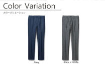 【B-THREE&nbsp;MEN/ビースリーメン】上品なのにラクチン&nbsp;メンズストレートパンツ(550087)
