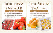 【定期便全12回】香川県フルーツ厳選定期便