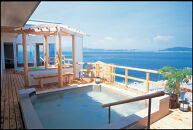 【加太淡嶋温泉大阪屋ひいなの湯】ペア日帰り 入浴券 ≪昼食（和定食）付≫