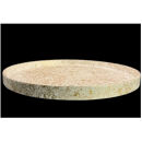 木製&nbsp;丸トレイ&nbsp;乱糸（マット仕上げ）純白［NF66］