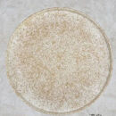 木製&nbsp;丸トレイ&nbsp;乱糸（マット仕上げ）漆白［NF67］