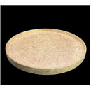 木製&nbsp;丸トレイ&nbsp;乱糸（マット仕上げ）漆白［NF67］