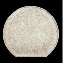 木製&nbsp;半月トレイ&nbsp;乱糸（マット仕上げ）純白［NF72］