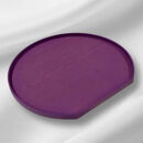 半月トレイ&nbsp;紫色［NF75］