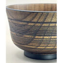 線面汁椀&nbsp;２個セット［黒漆］［朱］各1［NF94］