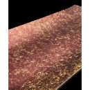 波レクタングルプレート&nbsp;&nbsp;乱糸（マット仕上げ）赤溜［NF102］