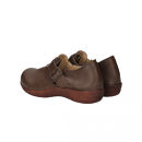 ベルトコンフォートシューズ｜ブラウン&nbsp;LL(24.5cm)&nbsp;レディース&nbsp;スリッポン&nbsp;幅広&nbsp;甲高&nbsp;外反母趾&nbsp;ゆったり幅&nbsp;大人気&nbsp;靴