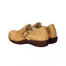 ベルトコンフォートシューズ｜マスタード&nbsp;3L(25.0cm)&nbsp;レディース&nbsp;スリッポン&nbsp;幅広&nbsp;甲高&nbsp;外反母趾&nbsp;ゆったり幅&nbsp;大人気&nbsp;靴