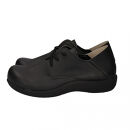 ゴム紐レースアップコンフォートシューズ｜ブラック&nbsp;&nbsp;S(23.0cm)&nbsp;レディース&nbsp;スリッポン&nbsp;幅広&nbsp;甲高&nbsp;外反母趾&nbsp;ゆったり幅&nbsp;大人気&nbsp;靴