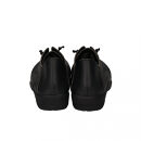 ゴム紐レースアップコンフォートシューズ｜ブラック&nbsp;&nbsp;LL(24.5cm)&nbsp;レディース&nbsp;スリッポン&nbsp;幅広&nbsp;甲高&nbsp;外反母趾&nbsp;ゆったり幅&nbsp;大人気&nbsp;靴