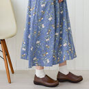 コンフォートスリッポン｜ブラウン&nbsp;M(23.5cm)&nbsp;レディース&nbsp;スリッポン&nbsp;幅広&nbsp;甲高&nbsp;外反母趾&nbsp;ゆったり幅&nbsp;大人気&nbsp;靴