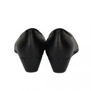 ウェッジプレーンパンプス｜ブラック&nbsp;XL(25.0cm)&nbsp;レディース&nbsp;パンプス&nbsp;3.5cmヒール&nbsp;ウエッジソール&nbsp;幅広&nbsp;甲高&nbsp;外反母趾&nbsp;ゆったり幅&nbsp;大人気&nbsp;靴&nbsp;お仕事靴