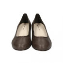 ウェッジプレーンパンプス｜ダークグレー&nbsp;S(23.0cm)&nbsp;レディース&nbsp;パンプス&nbsp;3.5cmヒール&nbsp;ウエッジソール&nbsp;幅広&nbsp;甲高&nbsp;外反母趾&nbsp;ゆったり幅&nbsp;大人気&nbsp;靴&nbsp;お仕事靴