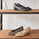 ウェッジプレーンパンプス｜オーク&nbsp;M(23.5cm)&nbsp;レディース&nbsp;パンプス&nbsp;3.5cmヒール&nbsp;ウエッジソール&nbsp;幅広&nbsp;甲高&nbsp;外反母趾&nbsp;ゆったり幅&nbsp;大人気&nbsp;靴&nbsp;お仕事靴