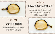 【ふるさと納税限定】小銭入＆印鑑マット【シルバー】博多革工房&nbsp;Japlish&nbsp;|&nbsp;ジャプリッシュ