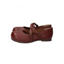 クロスベルトコンフォートシューズ｜ワイン&nbsp;M(23.5cm)&nbsp;レディース&nbsp;スリッポン&nbsp;ストラップシューズ&nbsp;幅広&nbsp;甲高&nbsp;外反母趾&nbsp;ゆったり幅&nbsp;大人気&nbsp;靴