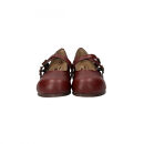 クロスベルトコンフォートシューズ｜ワイン&nbsp;L(24.0cm)&nbsp;レディース&nbsp;スリッポン&nbsp;ストラップシューズ&nbsp;幅広&nbsp;甲高&nbsp;外反母趾&nbsp;ゆったり幅&nbsp;大人気&nbsp;靴