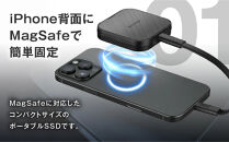 Nextorage&nbsp;MagSafe対応&nbsp;ポータブルSSD&nbsp;NX-P4MG&nbsp;1TB