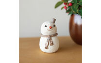 【信楽焼・明山】ゆきだるま　s15-11