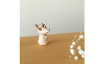 【信楽焼・明山】プチドールセット（サンタ/トナカイ/ゆきだるま/プレート）s15-dollset