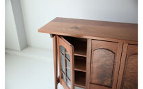 サイドボード ウォールナット 北海道  MOOTH インテリア 手作り 家具職人 ローボード リビングボード 家具 家具 家具 家具 家具 家具