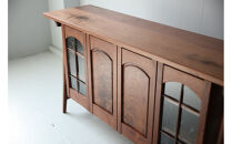 サイドボード ウォールナット 北海道  MOOTH インテリア 手作り 家具職人 ローボード リビングボード 家具 家具 家具 家具 家具 家具