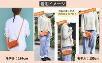 アコーディオン財布型ポシェット【ブラック】博多革工房&nbsp;Japlish&nbsp;|&nbsp;ジャプリッシュ