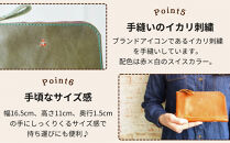 本革の通帳・印鑑・カードケース【レッド】博多革工房&nbsp;Japlish&nbsp;|&nbsp;ジャプリッシュ