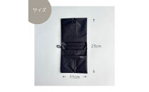 持ち運びに便利！ハンカチみたいな撥水ナイロンサニタリーポーチ