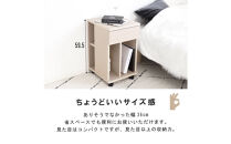 引出し付&nbsp;ミニチェスト&nbsp;幅36cm&nbsp;ナチュラル&nbsp;キャスター付&nbsp;移動楽&nbsp;省スペース&nbsp;天然木&nbsp;国産&nbsp;大川家具&nbsp;完成品