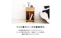 オープンタイプ&nbsp;ミニチェスト&nbsp;幅36cm&nbsp;ナチュラル&nbsp;キャスター付&nbsp;多機能&nbsp;省スペース&nbsp;天然木&nbsp;国産&nbsp;大川家具&nbsp;完成品