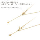 【心葉/京都kokoroba&nbsp;kyoto】K18&nbsp;天然ダイヤモンド&nbsp;葵×クロスモチーフネックレス