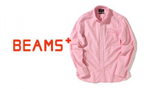 ＜2026年12月末までのお届け＞【BEAMS&nbsp;PLUS】ボタンダウンシャツ&nbsp;オックスフォード&nbsp;ピンク　（サイズM）