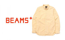 ＜2026年12月末までのお届け＞【BEAMS&nbsp;PLUS】ボタンダウンシャツ&nbsp;オックスフォード&nbsp;イエロー　（サイズS）