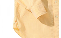 ＜2026年12月末までのお届け＞【BEAMS&nbsp;PLUS】ボタンダウンシャツ&nbsp;オックスフォード&nbsp;イエロー　（サイズXL）