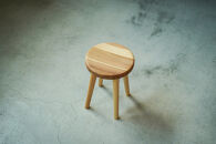 杉の丸スツール 座面320mm × 高さ440mm