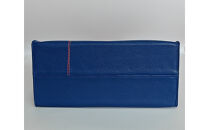 「鞄工房　香」タンポポのレザートートバッグ（ブルー）