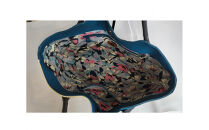 「鞄工房　香」鳥の二色トートバッグ&nbsp;（横型）