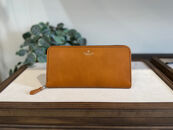 革職人が作った牛革ラウンドファスナー長財布［CML］