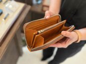 革職人が作った牛革ラウンドファスナー長財布［CML］