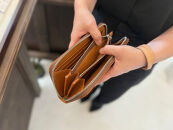 革職人が作った牛革ラウンドファスナー長財布［CML］