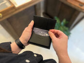 革職人が作る牛革名刺入れ Card case［BLK］