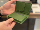 革職人が作る牛革名刺入れ Card case［GRN］