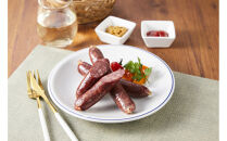 ジビエおつまみセット（鹿フランク、猪ジャーキー、鹿ハム、猪ハム）