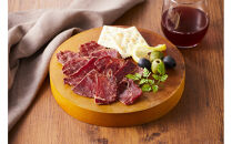 ジビエおつまみセット（鹿フランク、猪ジャーキー、鹿ハム、猪ハム）