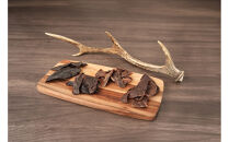 ジビエおやつ＆ストレス解消セット（鹿ジャーキー、猪ジャーキー、鹿レバージャーキー、鹿ハツジャーキー、鹿角）