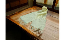 G078VC02　ダリア染めストール＜ イエロー ＞