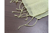 G078VC02　ダリア染めストール＜&nbsp;イエロー&nbsp;＞