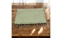 G078VC02　ダリア染めストール＜&nbsp;イエロー&nbsp;＞